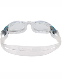 AQUA SPHERE Kaiman Small Fit Goggles - Clear Lens -Swim District 11513 Kaiman Compact EP1190043LC Clear Trans Aqua 4