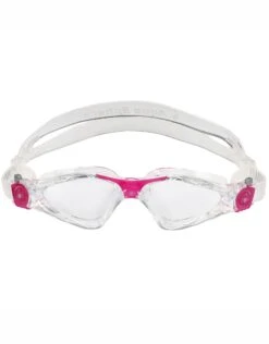 AQUA SPHERE Kayenne Small Fit Goggle - Clear Lens -Swim District 20225 Kayenne Compact EP1240022LC Clear Trans Pink 2