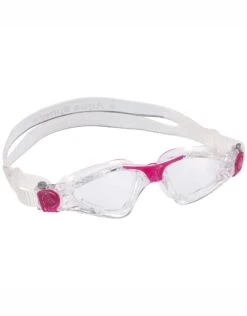 AQUA SPHERE Kayenne Small Fit Goggle - Clear Lens -Swim District 20225 Kayenne Compact EP1240022LC Clear Trans Pink 3