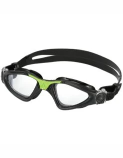 AQUA SPHERE Kayenne Goggles - Clear Lens -Swim District 20247 Kayenne EP1220103LC Clear Black Green 1