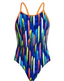 FUNKITA Girls Fire Cracker Diamond Back Swimsuit -Swim District 2 845802a3 4eb3 48fa 8845 e19ef1cbcf8e