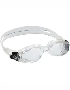 AQUA SPHERE Kaiman Goggles - Clear Lens -Swim District 3687 Kaiman EP1150000LC Clear Trans 3
