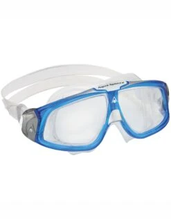 AQUA SPHERE Seal 2.0 Swim Mask - Clear Lens -Swim District 42149 Seal2 clr transblu wh 3