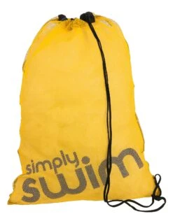 Swim Mesh Bag -Swim District 58058 SIMPLY SWIM MESH BAG YELLOW