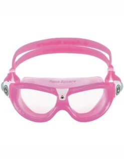 AQUA SPHERE Seal Kid 2 Swim Goggle -Swim District 71992 SealKid2 Clear Pink White 2