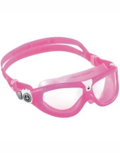 AQUA SPHERE Seal Kid 2 Swim Goggle -Swim District 71992 SealKid2 Clear Pink White 3