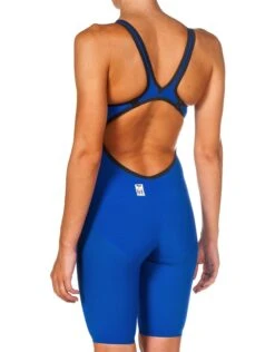 Arena Powerskin Carbon Air 2 Full Body Short Leg - Blue And Grey -Swim District 78759 3
