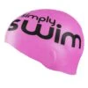Silicone Swim Cap - High Vis Pink -Swim District 81904 2