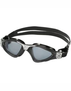 AQUA SPHERE Kayenne Goggles - Tinted Lens -Swim District 83251 Kayenne EP1220115LD Smoke Black Silver 1