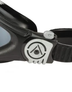 AQUA SPHERE Kayenne Goggles - Tinted Lens -Swim District 83251 Kayenne EP1220115LD Smoke Black Silver 5