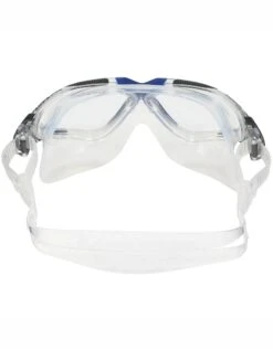 AQUA SPHERE Vista Swim Mask - Clear Lens -Swim District 9917 Vista MS1730012LC Clear Gray Blue 4