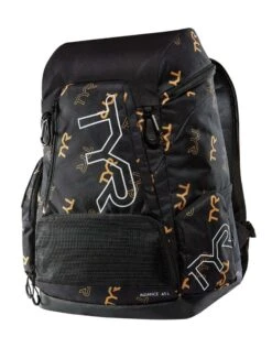 TYR Alliance 45L Backpack -Swim District Alliance45BlackGold