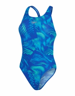 Speedo Allover Powerback Swimsuit - Blue/Green -Swim District AlloverPowerbackSwimsuit BlueGreen 3