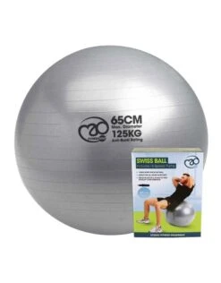 Fitness-Mad Anti-Burst 125kg Swiss Ball And Pump -Swim District Anti Burst125kgSwissBallandPump 2