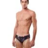 AQUA SPHERE Essential 8cm Swim Brief - Multicolour/Navy