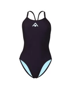 AQUA SPHERE Essentials Classic Back Swimsuit - Black -Swim District AquaSphereEssentialClassicBack4