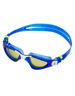 AQUA SPHERE Kayenne Goggles - Polarised Lens -Swim District AquaSphereKayennePolarisedDrakBlueWhite 3