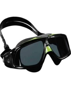 AQUA SPHERE Seal 2.0 Mask - Tinted Lens -Swim District AquaSphereSeal2.0SwimmingGoggleMaskBlackSmoke