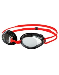 Barracuda Aquaclair Dual Optical Swim Goggles - Black/Red