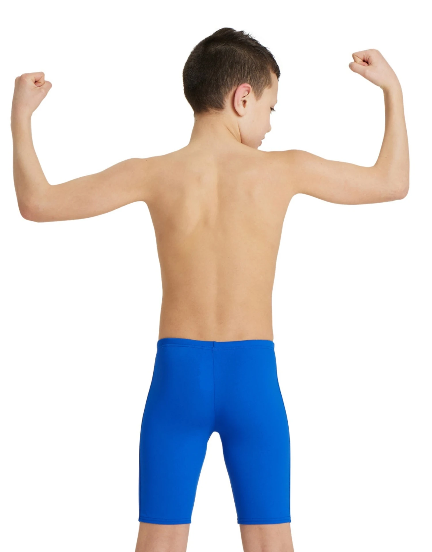 Arena Boys Team Solid Swim Jammer - Royal/White 4 Arena Boys Team Solid Swim Jammer - Royal/White - Image 2