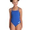 Arena Girls Team Challenge Solid Swimsuit - Royal/White -Swim District Arena Girls Team Challenge Solid Swimsuit Royal White 1