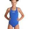 Arena Girls Team Swim Pro Solid Swimsuit - Royal/White -Swim District Arena Girls Team Swim Pro Solid Swimsuit Royal White 2