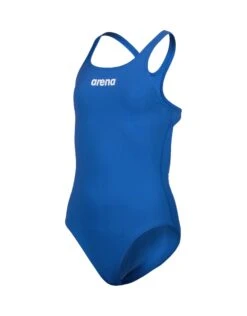 Arena Girls Team Swim Pro Solid Swimsuit - Royal/White -Swim District Arena Girls Team Swim Pro Solid Swimsuit Royal White 4
