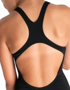 Arena Girls Team Swim Pro Solid Swimsuit - Black/White 16 Arena Girls Team Swim Pro Solid Swimsuit - Black/White -Swim District Arena Girls team Swim Pro Solid Swimsuit Black 1