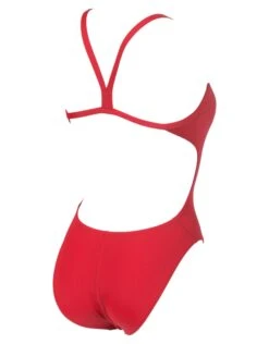 Arena Team Challenge Solid Swimsuit - Red/White -Swim District Arena Team Challenge Solid Swimsuit Red White 2