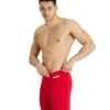 Arena Team Solid Swim Jammer - Red/White -Swim District Arena Team Solid Swim Jammer Red White 6
