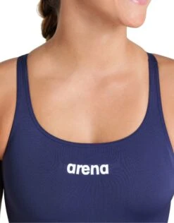 Arena Team Swim Pro Solid Swimsuit - Navy/White 11 Arena Team Swim Pro Solid Swimsuit - Navy/White -Swim District Arena Team Swim Pro Solid Swimsuit Navy White 1