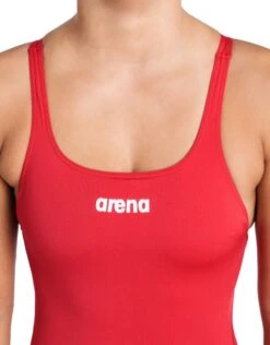 Arena Team Swim Pro Solid Swimsuit - Red/White 12 Arena Team Swim Pro Solid Swimsuit - Red/White -Swim District Arena Team Swim Pro Solid Swimsuit Red White 4