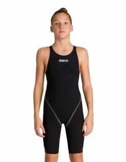 Arena Girls Powerskin ST 2 Full Body Short Leg - Black