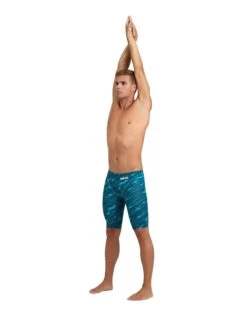 Arena Limited Edition Powerskin ST Next Swim Jammer - Clean-Sea Blue -Swim District ArenaMensPowerskinStNextJammerCleanSeaBlue 6