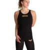 Arena Powerskin Carbon Air 2 Full Body Short Leg - Black And Gold -Swim District ArenaPowerskinCarbonAir2FullBodyShortLeg BlackandGold