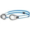 Arena Tracks Junior Swim Goggle -Swim District ArenaTracksJuniorSwimGoggle ClearLensClearBlue
