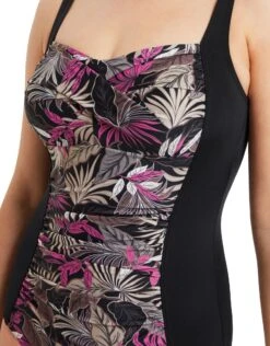 Zoggs Aruba Ruched Front Adjustable Swimsuit -Swim District ArubaRuchedFront 1