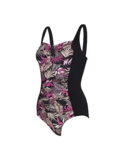 Zoggs Aruba Ruched Front Adjustable Swimsuit -Swim District ArubaRuchedFront 2