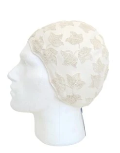 BeCo Moulded Decorative Leaf Swim Cap -Swim District BECOMouldedDecorativeLeafCap 4
