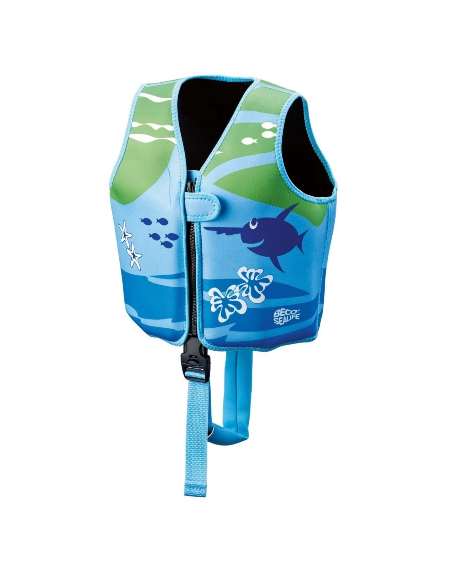 BeCo Sealife Swimming Vest - Blue/Green 3 BeCo Sealife Swimming Vest - Blue/Green