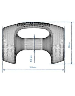 BeCo BEbell Aqua Dumbbell 8 BeCo BEbell Aqua Dumbbell -Swim District Beco bebell