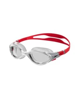 Speedo Biofuse 2.0 Swim Goggle - Clear/Red