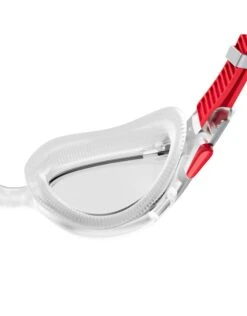 Speedo Biofuse 2.0 Swim Goggle - Clear/Red -Swim District Biofuse2.0SwimGoggle ClearRed 3