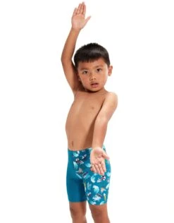 Speedo Tots Boys Digital Allover Jammer - Pluto Blue
