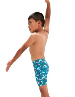 Speedo Tots Boys Digital Allover Jammer - Pluto Blue -Swim District BoysDigitalAlloverJammer 2