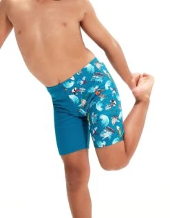 Speedo Tots Boys Digital Allover Jammer - Pluto Blue -Swim District BoysDigitalAlloverJammer 4