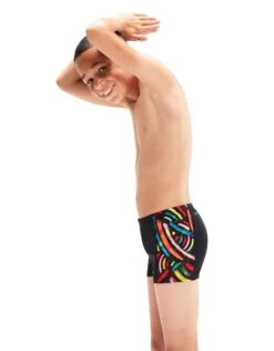 Speedo Boys Digital Panel Aquashort -Swim District BoysDigitalPanelAquashort 2