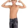Arena Boys Kikko Pro Swim Jammer - Black/White -Swim District BoysKikkoProSwimJammer BlackWhite 3