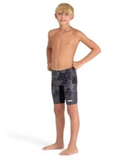 Arena Boys Kikko Pro Swim Jammer - Black/White 13 Arena Boys Kikko Pro Swim Jammer - Black/White -Swim District BoysKikkoProSwimJammer BlackWhite 5