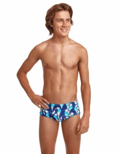 Funky Trunks Boys Pengoo Parade Swim Trunks -Swim District BoysPengooParadeSwimTrunks 4
